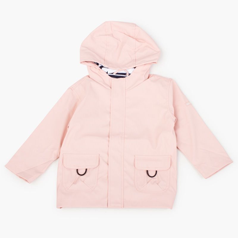 Boys raincoat with zip closure pockets