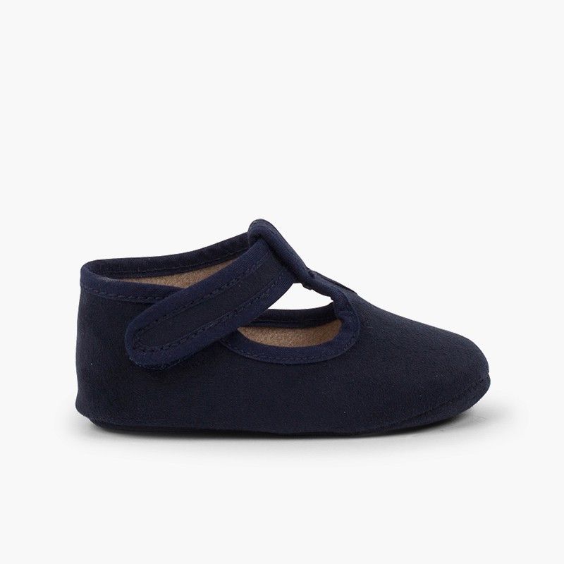 Loop fasteners Serratex Baby Boy T-Bar Shoes 
