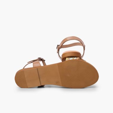 Ladies Sandals Braided Strap Flat Sandals Braided Black Flat Sandals For Ladies Test Girls Braided Strap Flat Sandals  (Black) In Delhi At