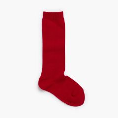 CONDOR Plain Socks Red Velvet