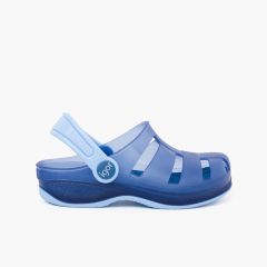 Surfi Rubber Clogs for Kids Navy Blue