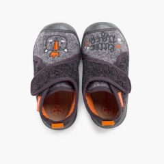 Biomecanics house slippers reinforced toe Grey