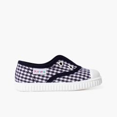 Vichy trainers without laces Navy Blue