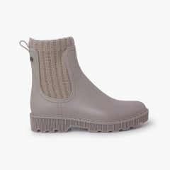 Women's Soho Wool wellies ivory