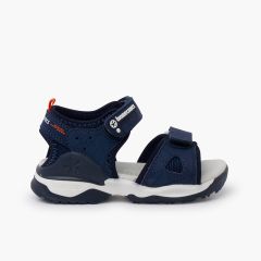 Biomecanics trekking canvas sandals Navy Blue