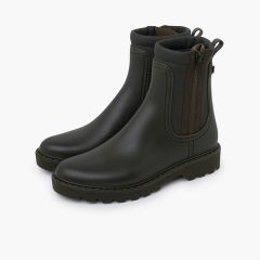 Women's Soft-Lined wellies Khaki