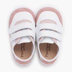 Combined barefoot trainers White and Pink