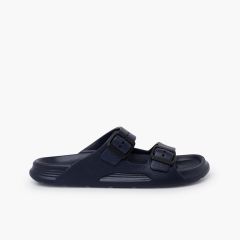 Large-Size EVA water sandals Navy Blue