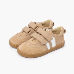 Blanditos trainers side stripes caramel sole Sand