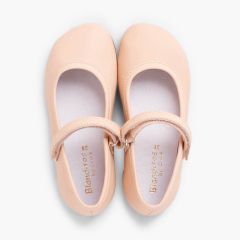 Blanditos Mary Janes matte finish Nude