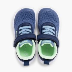 Blanditos Barefoot Mesh Trainers Hook-and-Loop strap Dark blue