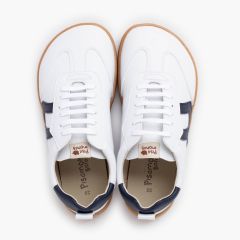 Barefoot lace-up trainers larger sizes Navy Blue