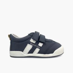 Blanditos trainers side stripes Navy Blue