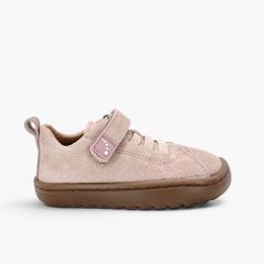 Blanditos suede trainers combined fastening first steps Pink