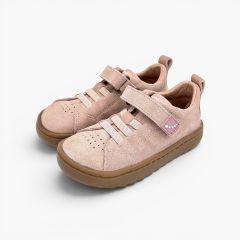 Blanditos suede trainers combined fastening first steps Pink