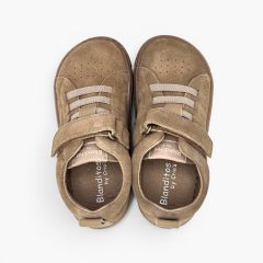 Blanditos suede trainers larger sizes mink