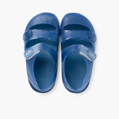 Beach & Pool Jelly Sandals Bondi Navy Blue