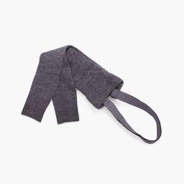 Kids leggings with elastic straps Mid grey