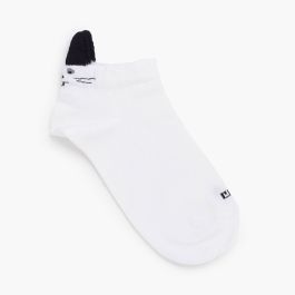 Invisible socks bunny ears White