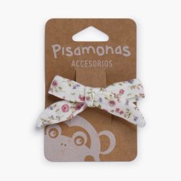 Liberty hair bow duckbill  Pink