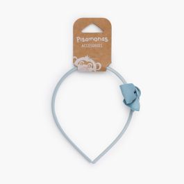 Grosgrain Bow Headband Aquamarine