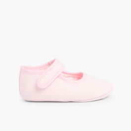 Baby Girl's Canvas Mary Jane Shoes Pink