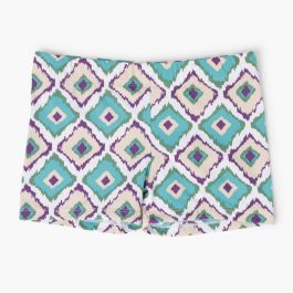 Boys Lycra Boxer Diamond pattern