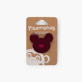 Monkey Hair Tie Burgundy