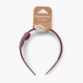 Monkey Headband  Burgundy