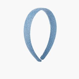  Sackcloth wide headband Blue Klein