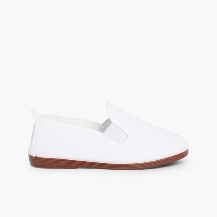 Canvas Slip On Plimsolls