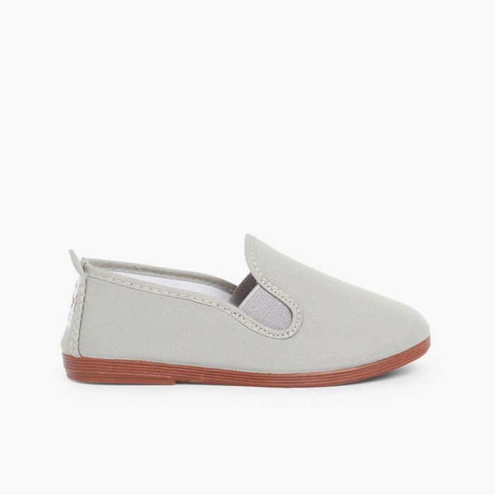 Canvas Slip On Plimsolls
