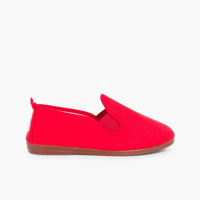 Canvas Slip On Plimsolls