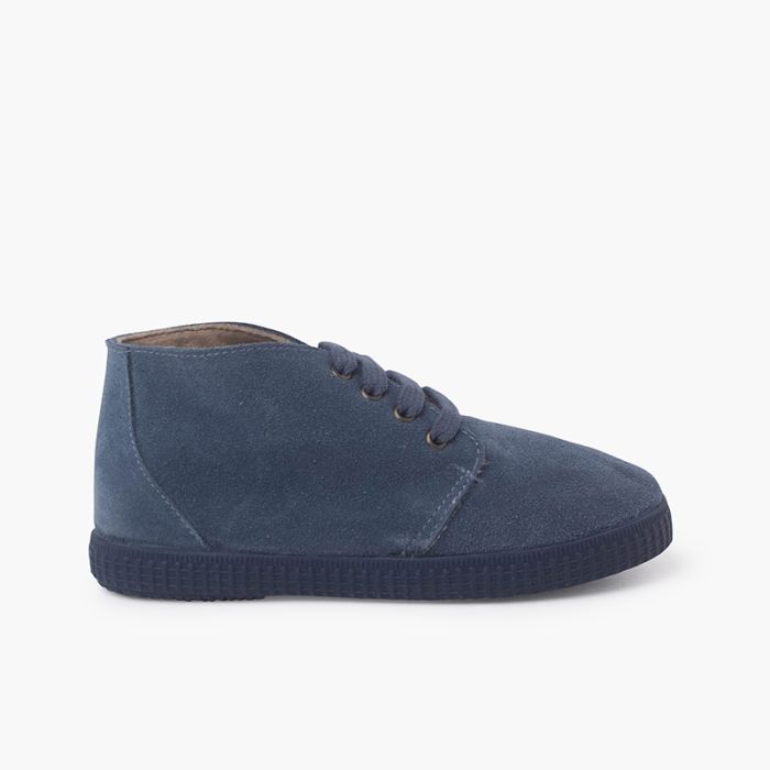 Lace-up Boots with Faux Fur Lining 