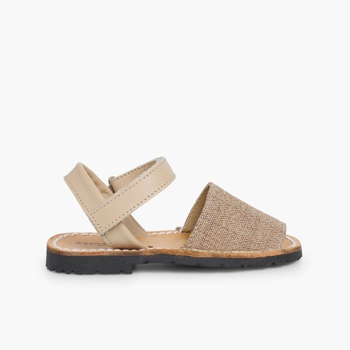 Fabric Avarcas Menorcan Sandals
