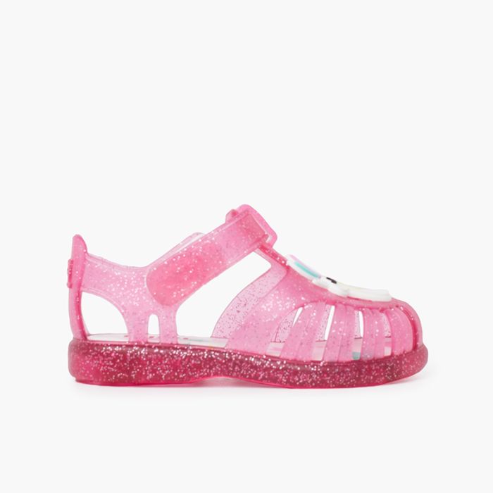 Unicorn sandals Glitter flip flops