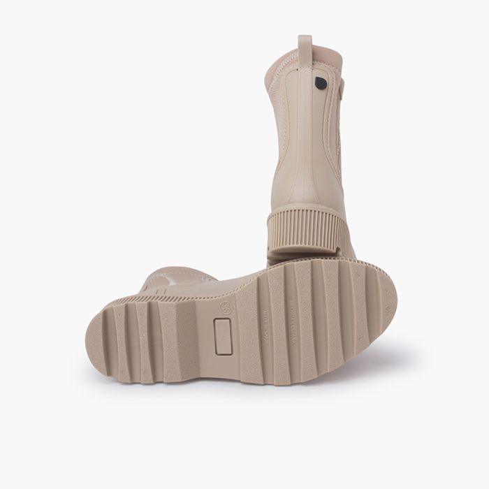 Rain boots with side zipper shop