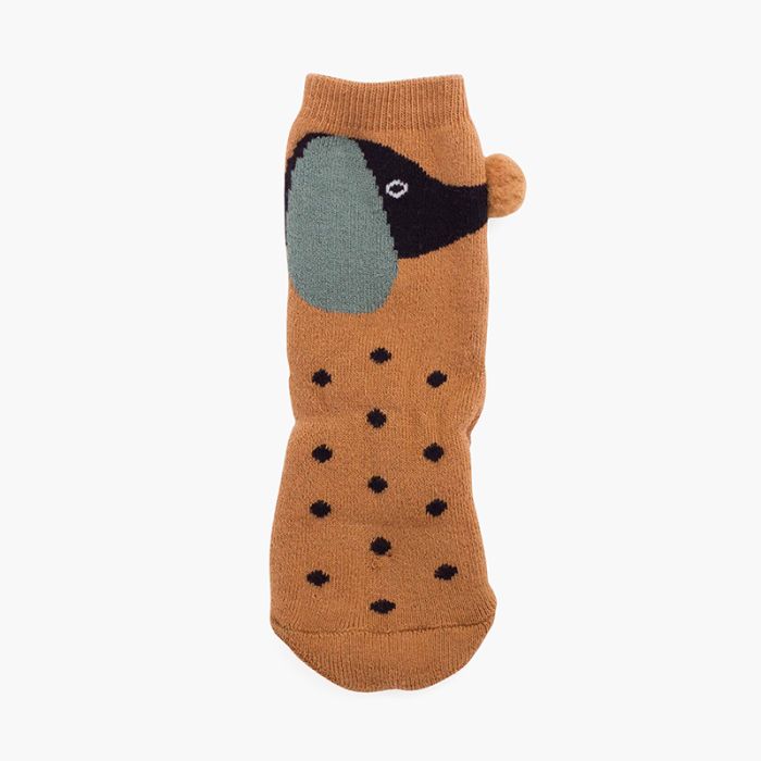 Doggy pom pom non-slip socks