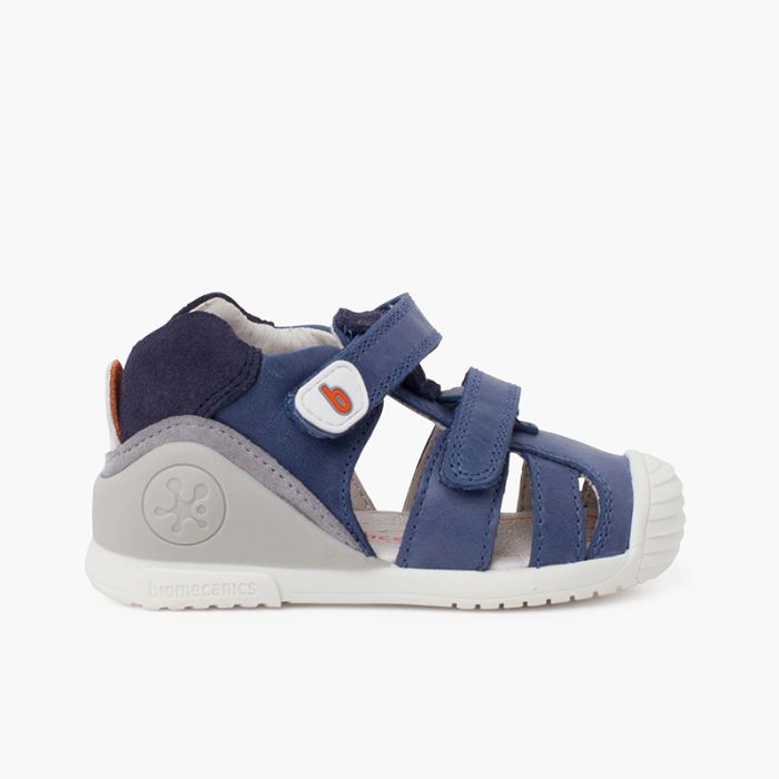 Biogateo Sandals with double riptape and toe cap