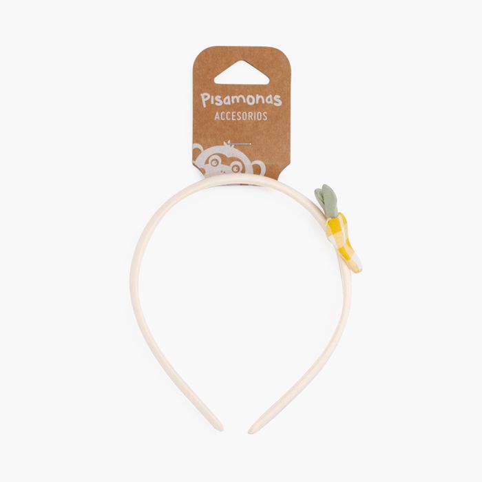 Carrot vichy thin headband