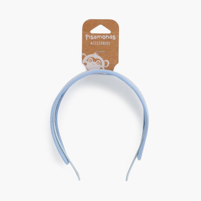 Wide raffia bonnet headband