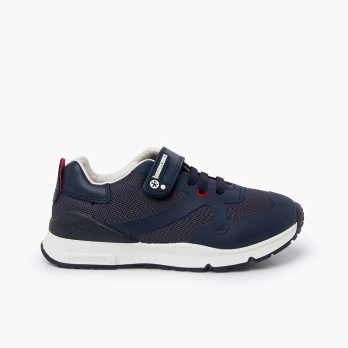 Biomecanics elastic lace-up trainers