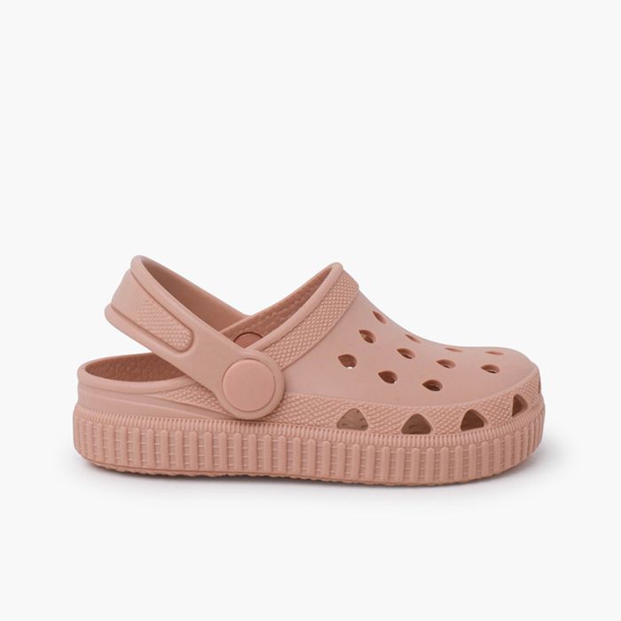 Rubber Clogs Trainers Type Coloured Sole 