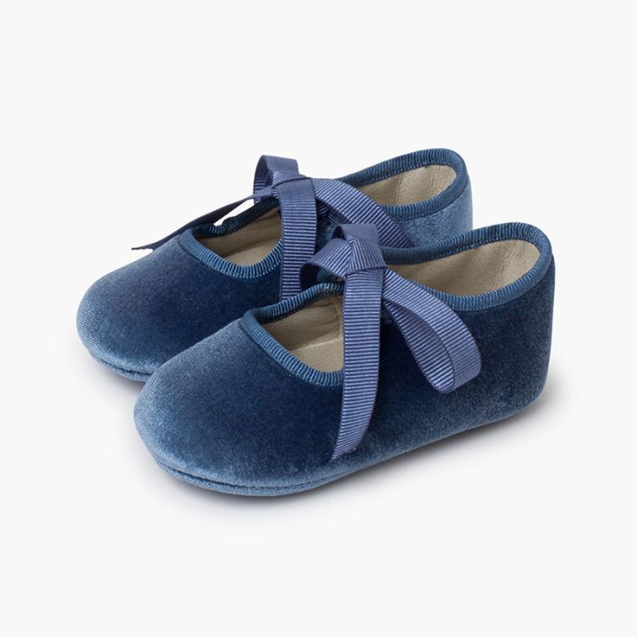 Velvet baby shoes outlet