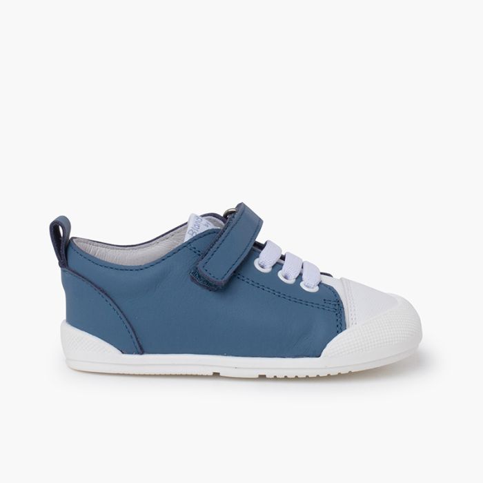 Blanditos lace-up and hook-and-loop sneakers