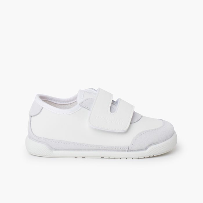 Combined barefoot trainers white sole