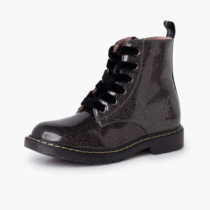 Glitter biker boots online
