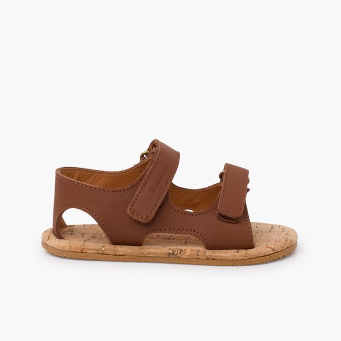 Boys cork sole sandals Blanditos