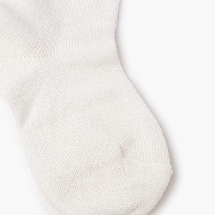 High socks openwork cuffs