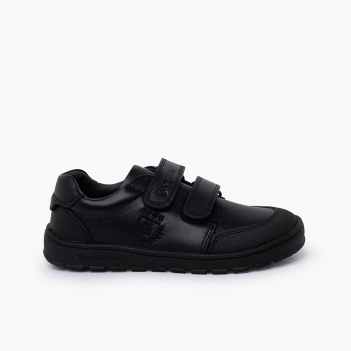 Garvalín Boys’ Barefoot School Trainers hook-and-loop fastening